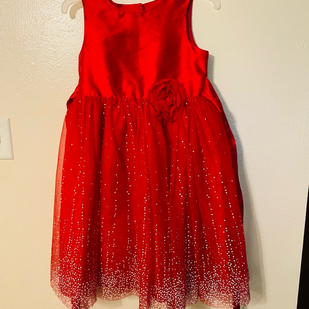 Girls formal red dress